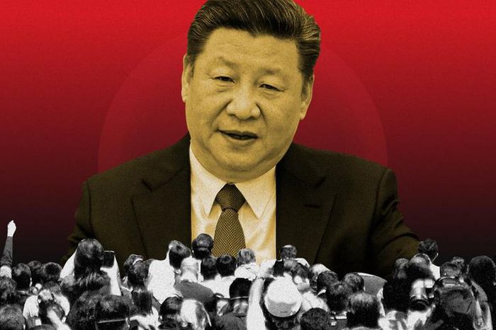 xi jinping protesters
