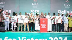 NDC campaign team members