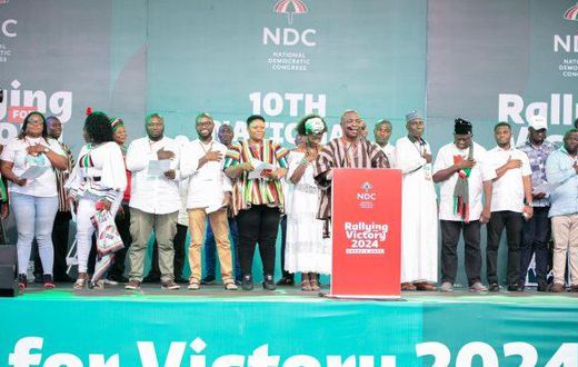 NDC campaign team members
