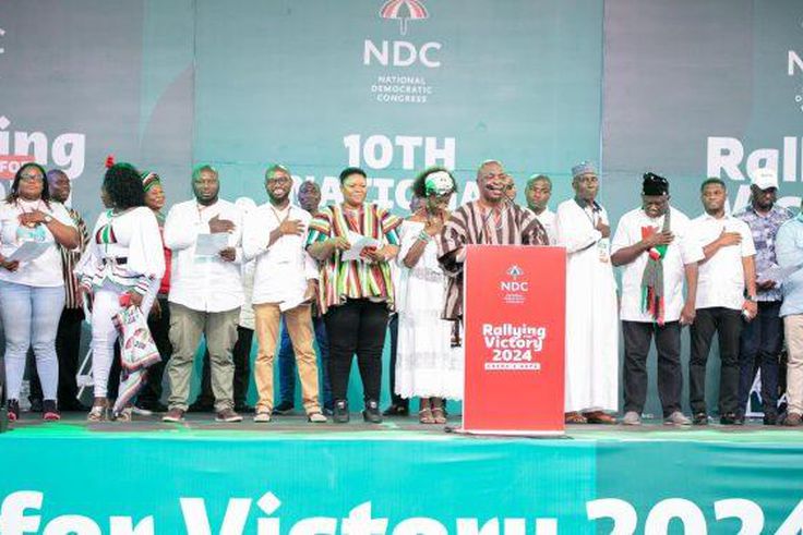 NDC campaign team members