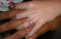 People are piercing their finger instead of wearing an engagement ring 