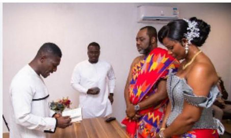 Napo ties the knot