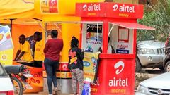 Mobile money booth