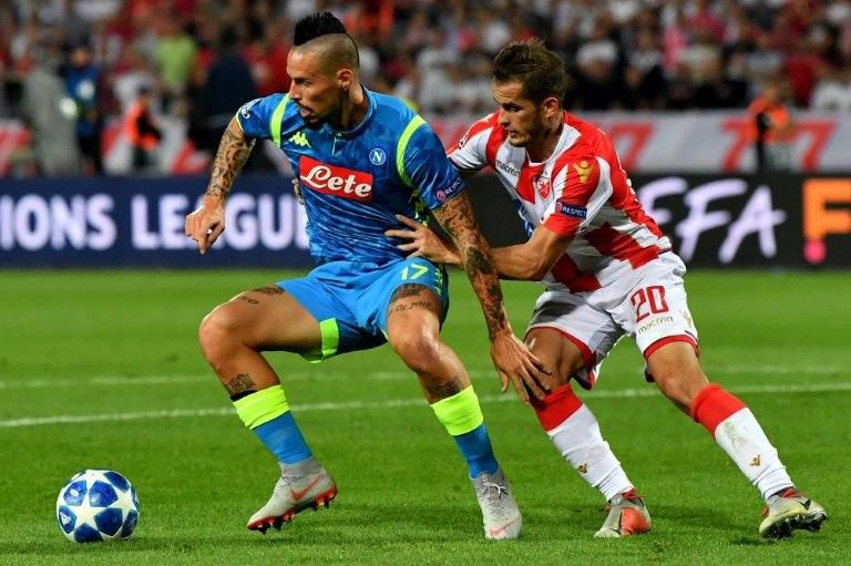 Napoli captain Marek Hamsik played his 400th Serie A game against Torino.