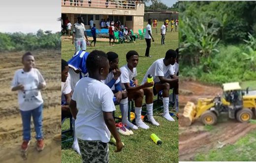 Yaw Dabo secures 16 plots of land for construction of his soccer academy (Video)
