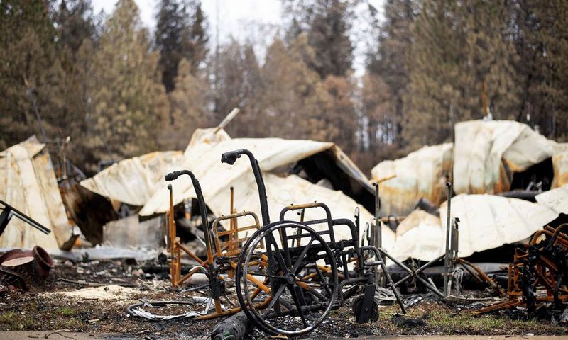 paradise moving back into funeral home camp fire