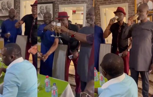Kennedy Agyapong holds champagne party to celebrate legal battle win over Anas (WATCH)