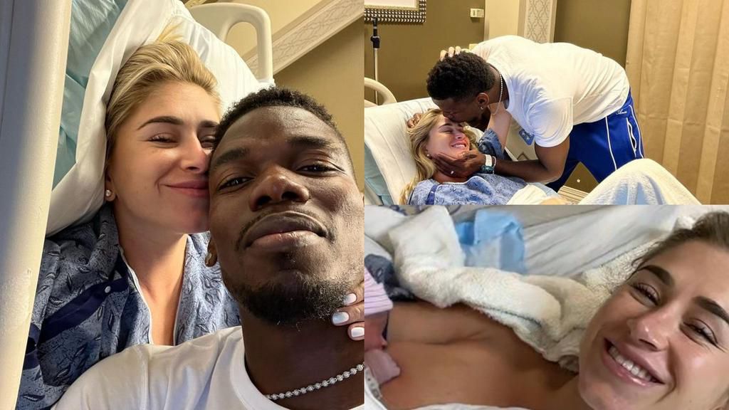 Juventus star Paul Pogba welcomes 3rd child with wife Zulay