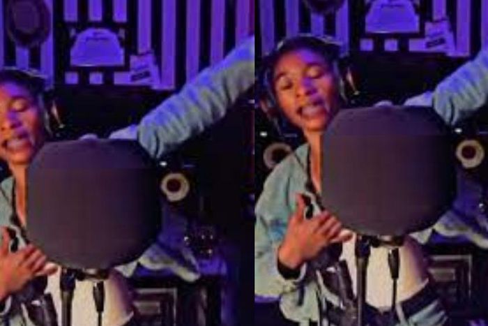 Studio session of Kuami Eugene’s former maid sends shockwaves across social media