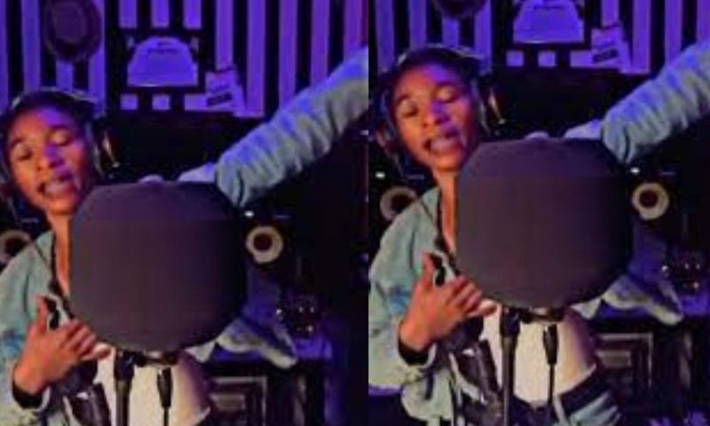 Studio session of Kuami Eugene’s former maid sends shockwaves across social media