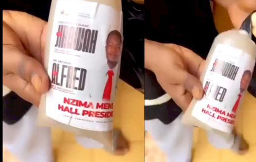 TTU Presidential candidate distributes branded 'Koko' to hall residents