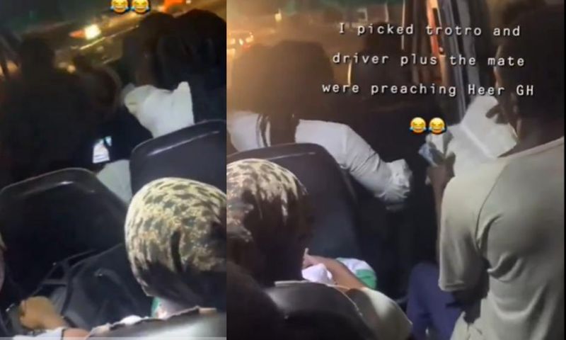 Spintex-bound passengers enjoy unusual evangelism as driver and 'mate' preach word of God