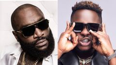 Ghanaian rapper, Medikal and Rick Ross
