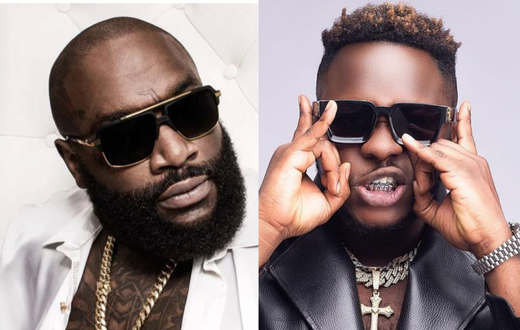 Ghanaian rapper, Medikal and Rick Ross