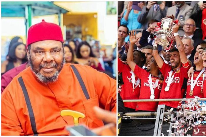 Watch how Pete Edochie celebrated Man United’s FA Cup victory (Video)