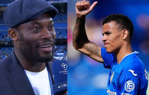 Michael Essien impressed by left-footed Mason Greenwood taking penalties with right foot