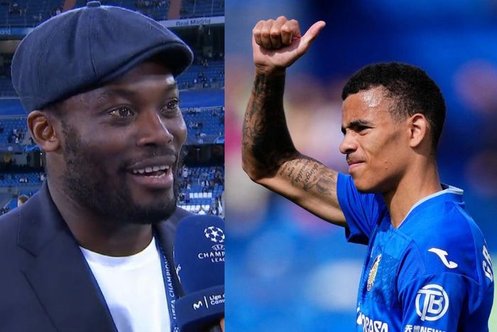 Michael Essien impressed by left-footed Mason Greenwood taking penalties with right foot