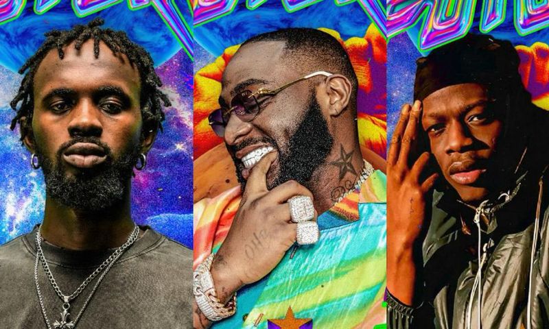 Davido, J Hus and Black Sherif  named as headliners for AfroFuture Festival 2023