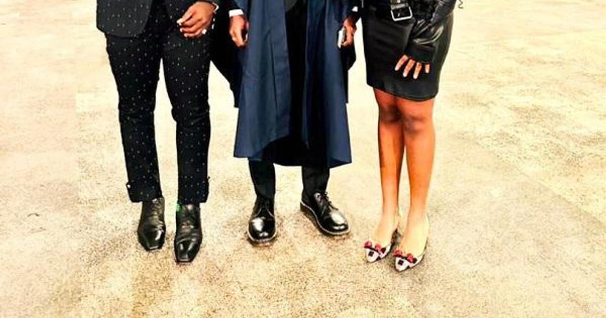 Larry Appiah: Stephen Appiah’s eldest son graduates from University of ...