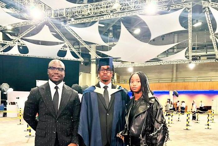 Larry Appiah: Stephen Appiah’s eldest son graduates from University of Birmingham