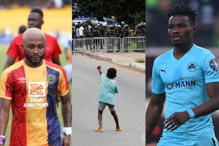 Here are the Ghanaian footballers who supported #OccupyJulorbiHouse protest