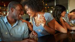 Black couple on a date [The Standard]