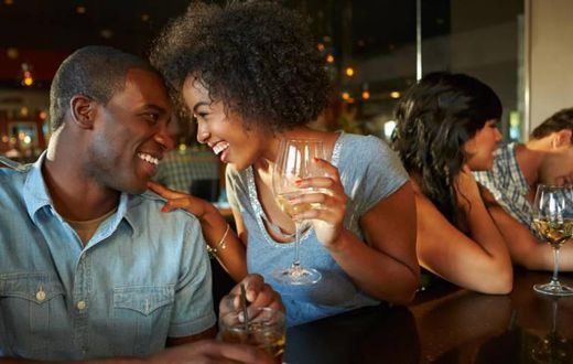 Black couple on a date [The Standard]