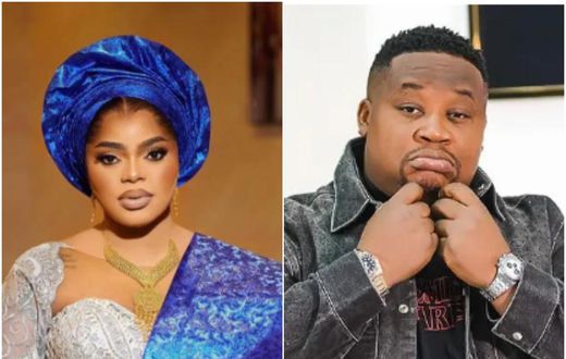 Bobrisky and Cubana Chief Priest.