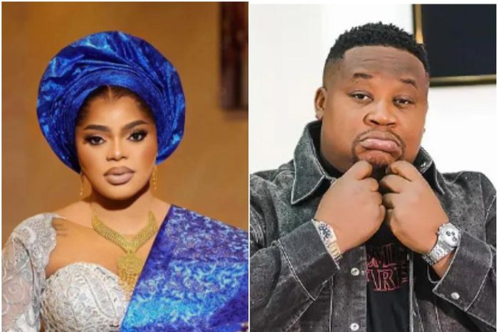 Bobrisky and Cubana Chief Priest.