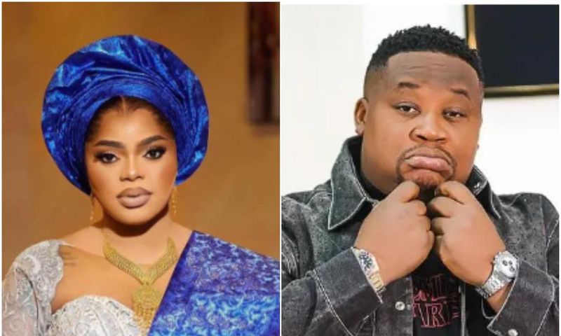 Bobrisky and Cubana Chief Priest.
