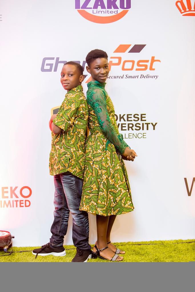 Aseda and her brother Obrempong