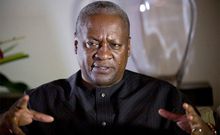Former president John Dramani Mahama