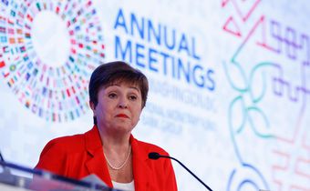 IMF Managing Director Kristalina Georgieva.Anna Moneymaker via Getty Images