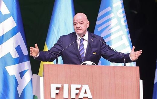 Gianni Infantino re-elected as FIFA President after running unopposed