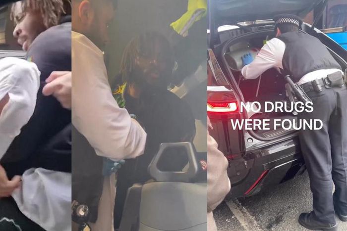 Fuse ODG handcuffed and dragged out of his car by UK Police over 'smell of cannabis