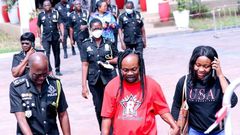 Daddy Lumba pays courtesy call on IGP