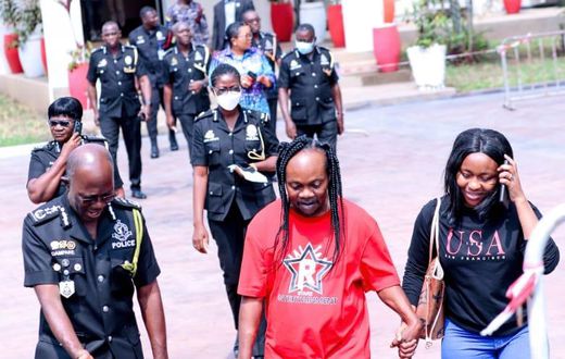 Daddy Lumba pays courtesy call on IGP