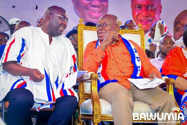President Nana Addo Dankwa Akufo-Addo and Vice President Dr Mahamudu Bawumia