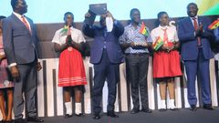 Nana-Addo launched tablets for high school students
