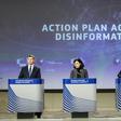 A meeting on disinformation at the EU Commission headquarters in Brussels on December 5, 2018