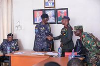 IGP leads police team to visit GAF Central Command, Ksi Central Prison, others