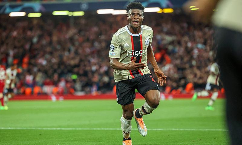 Mohammed Kudus scored the goal of the night at Anfield.