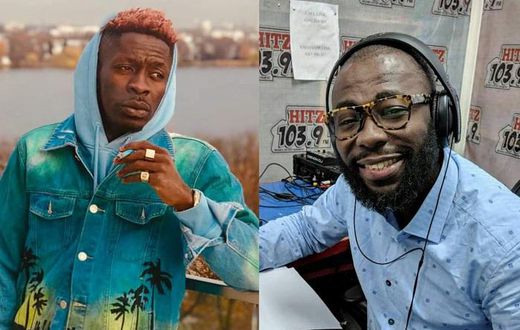 Shatta Wale and Andy Dosty