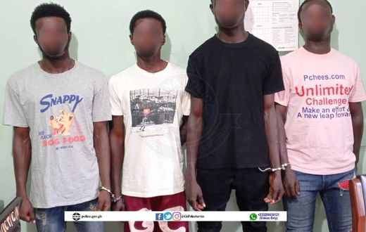 Police arrest 4 suspects claiming to be armed robbers in a viral video