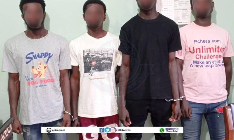 Police arrest 4 suspects claiming to be armed robbers in a viral video