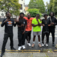 Boxer Freezy Macbones links up with Asaaka Boys ahead of their UK concert