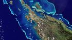 new caledonia reefs satellite