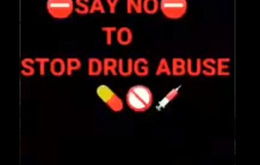 Say no to drugs.