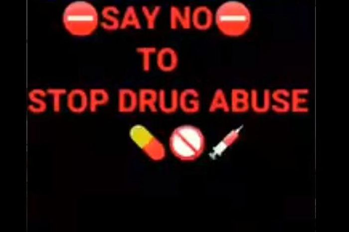 Say no to drugs.