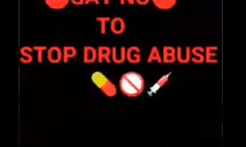 Say no to drugs.